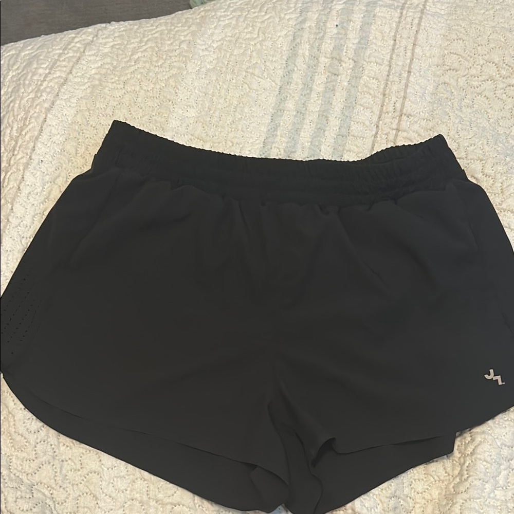 Women's Black Athletic Shorts